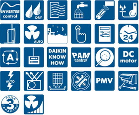 Опции канального средненапорного кондиционера DAIKIN FBQ-B/RZQ-B/C(V/W)